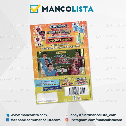 Bustina Adrenalyn 2012-13 Tim Cup 2013 Special Edition