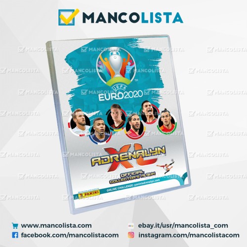 Mancolista Card Adrenalyn XL Euro 2020 Panini Preview Edition