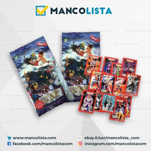Bustina Cavalieri dello Zodiaco trading cards giochi preziosi