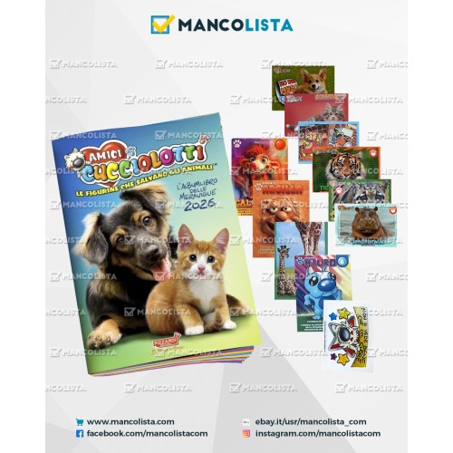 Figurine Mancanti Cucciolotti 2026