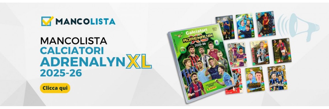 come Ordinare Card Mancanti Adrenalyn xl 2026 Calciatori Panini
