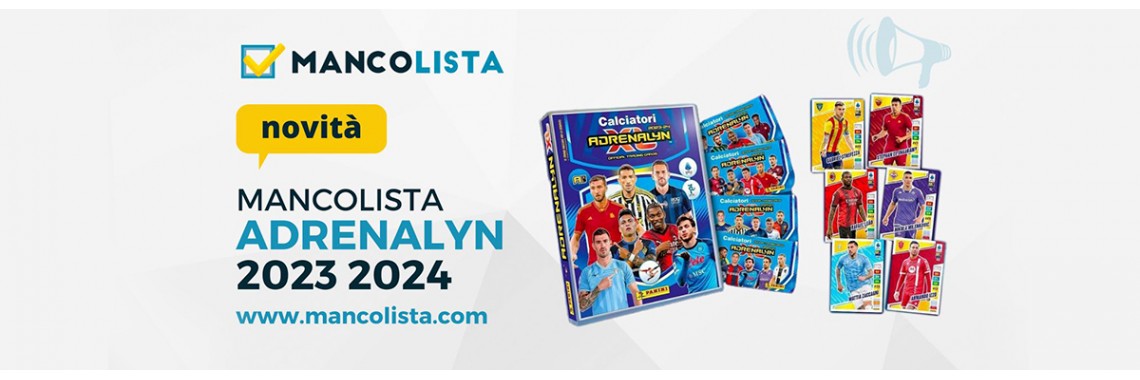 Ordina Card Mancanti Adrenalyn xl 2024 Calciatori Panini