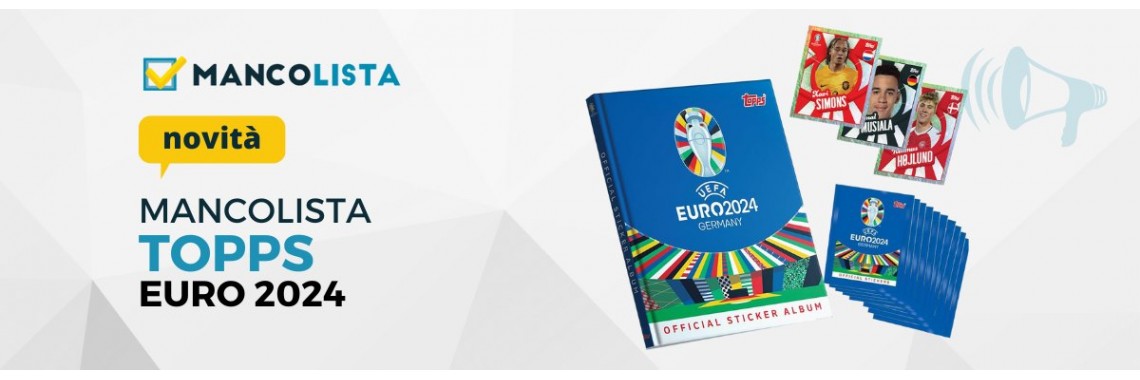 ordina figurine mancanti Topps EURO 2024