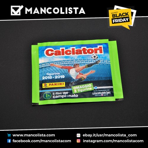Bustina Film Campionato Calciatori  Terza Uscita 2018-19 Panini