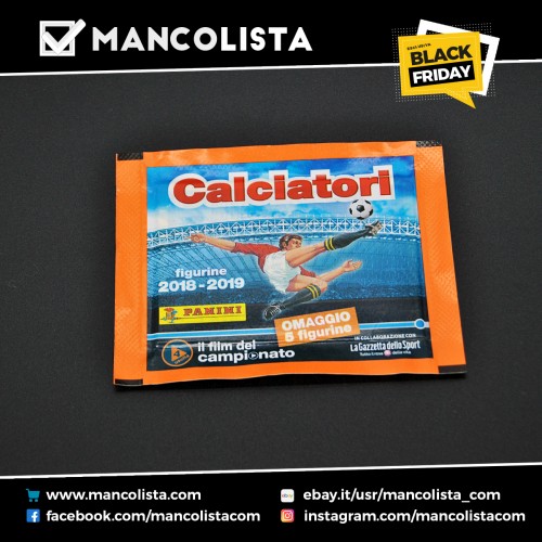 Bustina Film Campionato Calciatori Quarta Uscita 2018-19 Panini