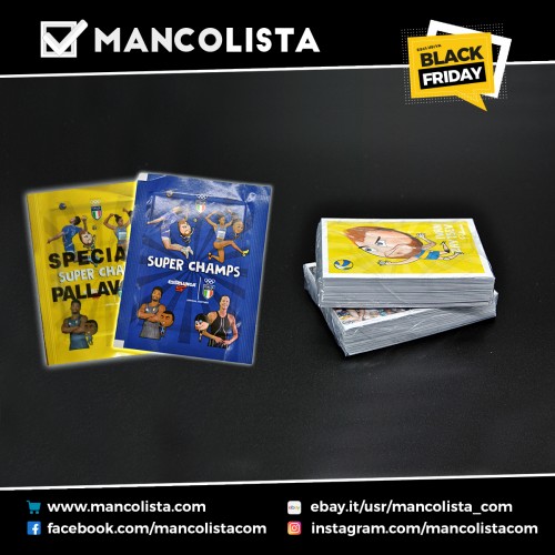 Set Completo Esselunga super champs Tokyo 2021 + SPECIAL VOLLEY packet