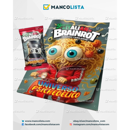 Album Raccoglitore Skifidol Italian Brainrot Serie Alpha Universo Psichedelico