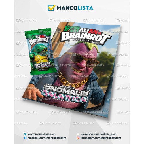 Album Raccoglitore Skifidol Italian Brainrot Serie GAMMA Anomalia Galattica