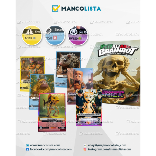 Card Mancanti Skifidol Italian Brainrot Beta – Allucinazione Cosmica