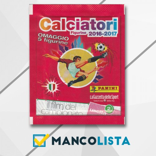 Bustina Film Campionato Calciatori  Seconda Uscita 2016-17 Panini