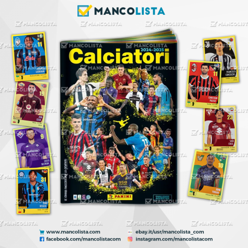 Mancolista Calciatori Panini 2025