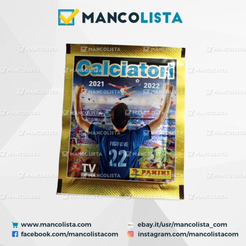 Bustina Speciale TIM Calciatori Panini 2022 Oro