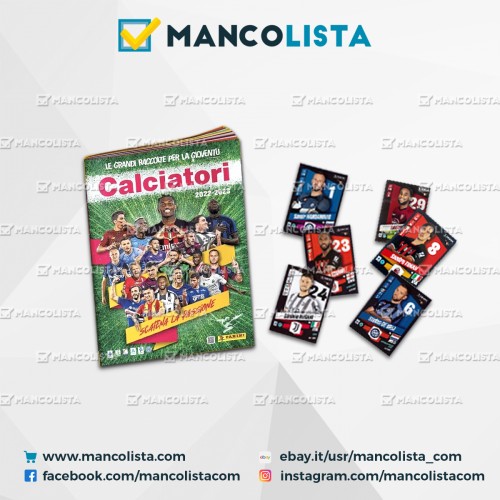 Mancolista Calciatori Panini 2022/23