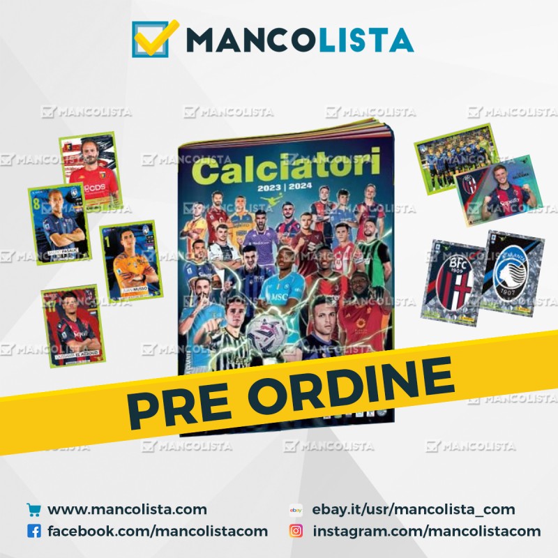 Calciatori Preview panini 2023 2024 - Album Blank +24 Packs Figurines 