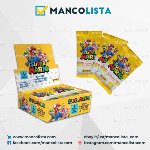Mancolista Super Mario Trading Cards 2022 Panini 